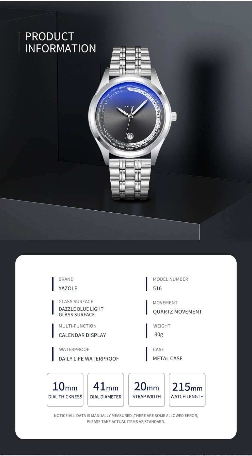 Business Men's Watches Men Luxury Brand Steel Luminous Sports Men's Watches Waterproof Wristwatch Relogio Masculino